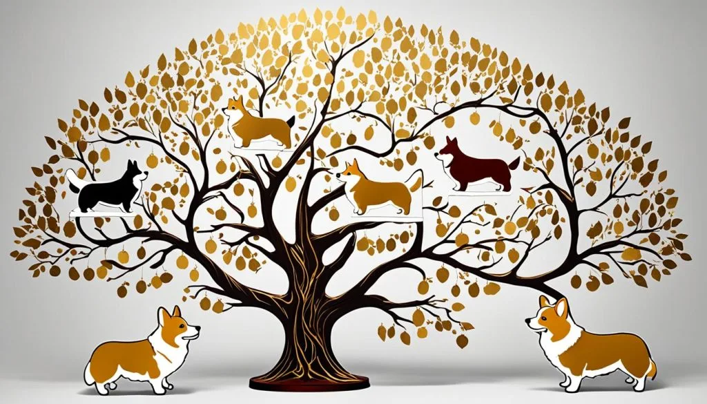Royal Corgi Family Tree Royal Corgi Family Tree