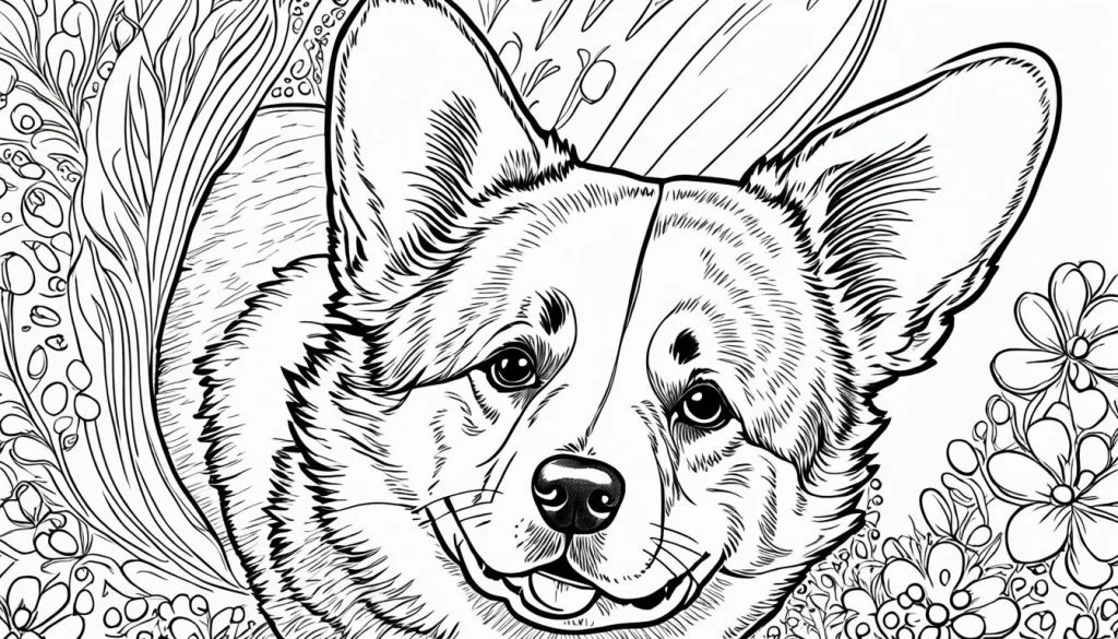 corgi booty coloring pages corgi booty coloring pages