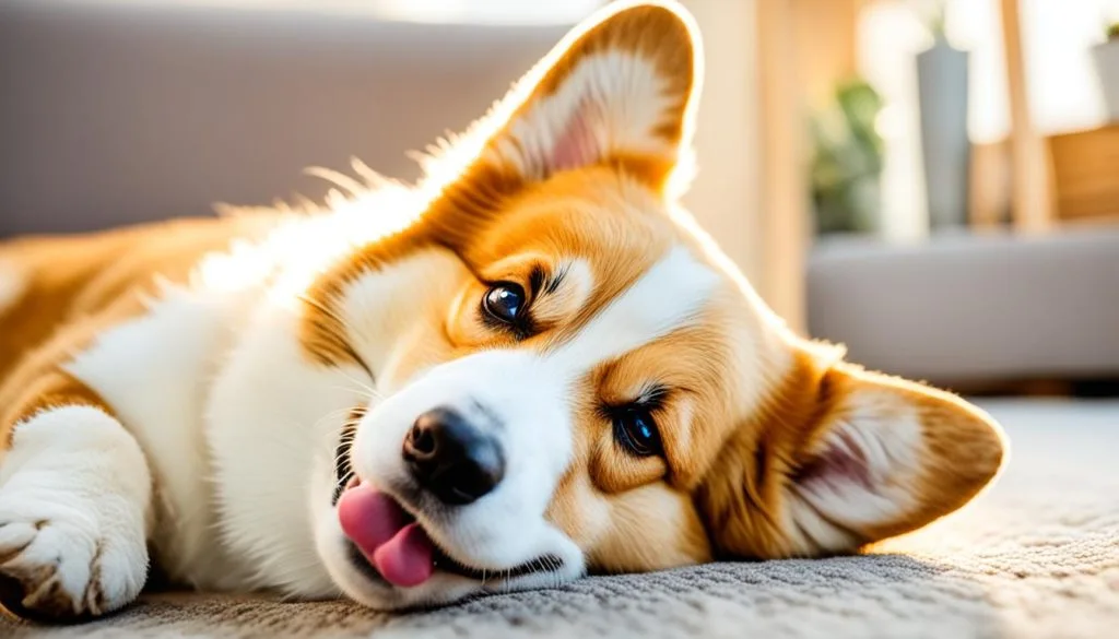 corgi groaning sounds corgi groaning sounds
