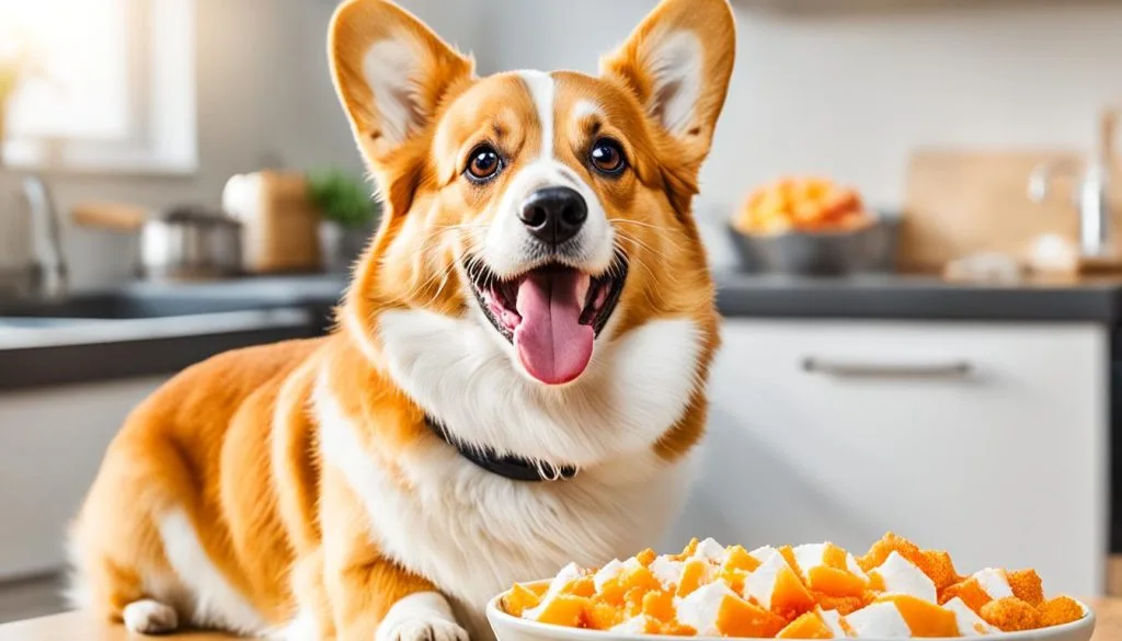 corgi howling when eating corgi howling when eating