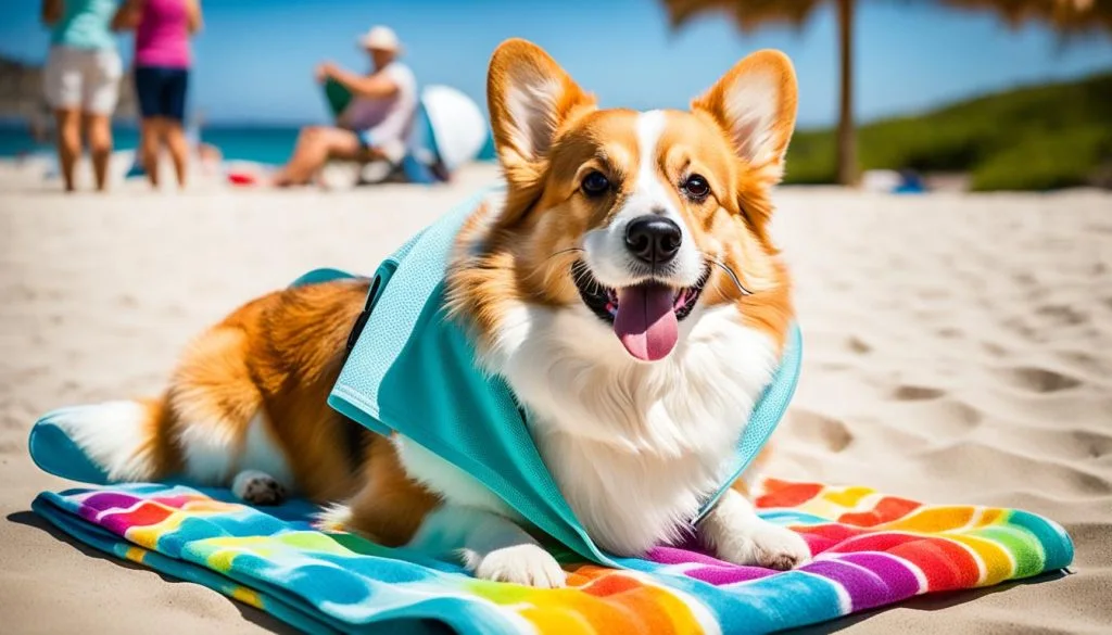 grooming corgi in summer grooming corgi in summer