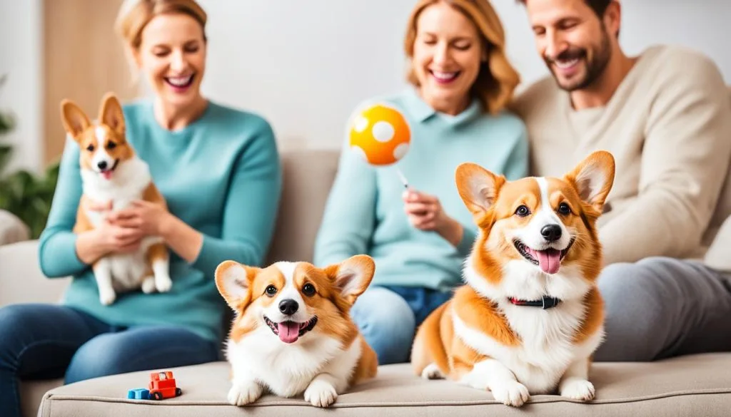 mini corgi as family pet mini corgi as family pet