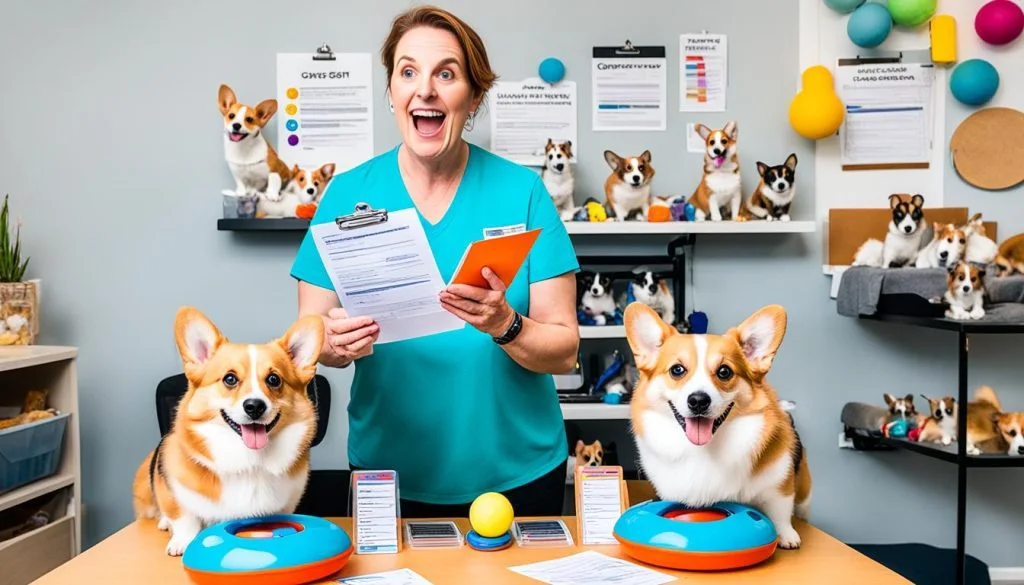 selecting Corgi mix selecting Corgi mix