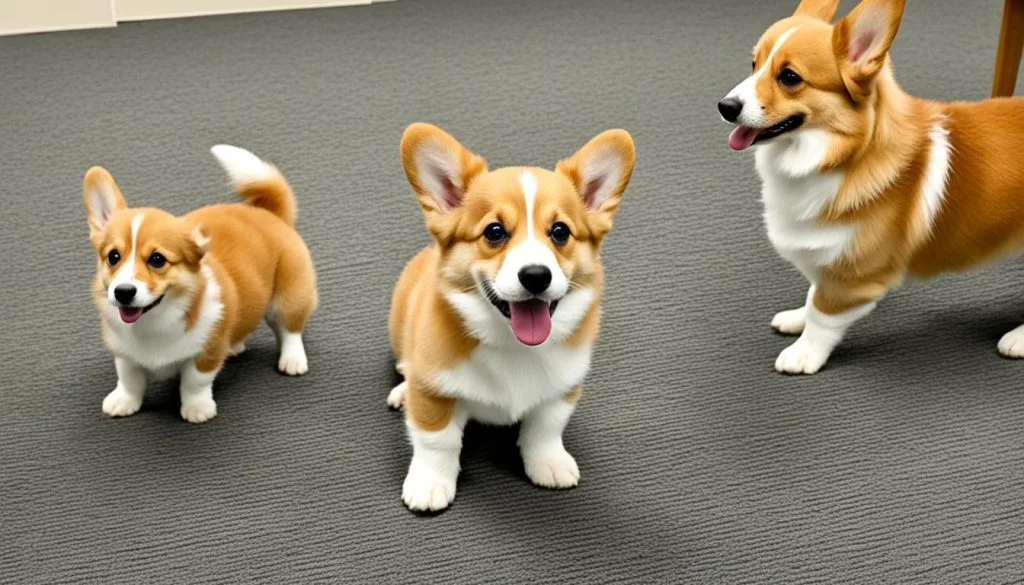 using reactions to discipline a corgi using reactions to discipline a corgi