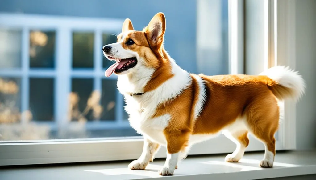 Corgi barking Corgi barking