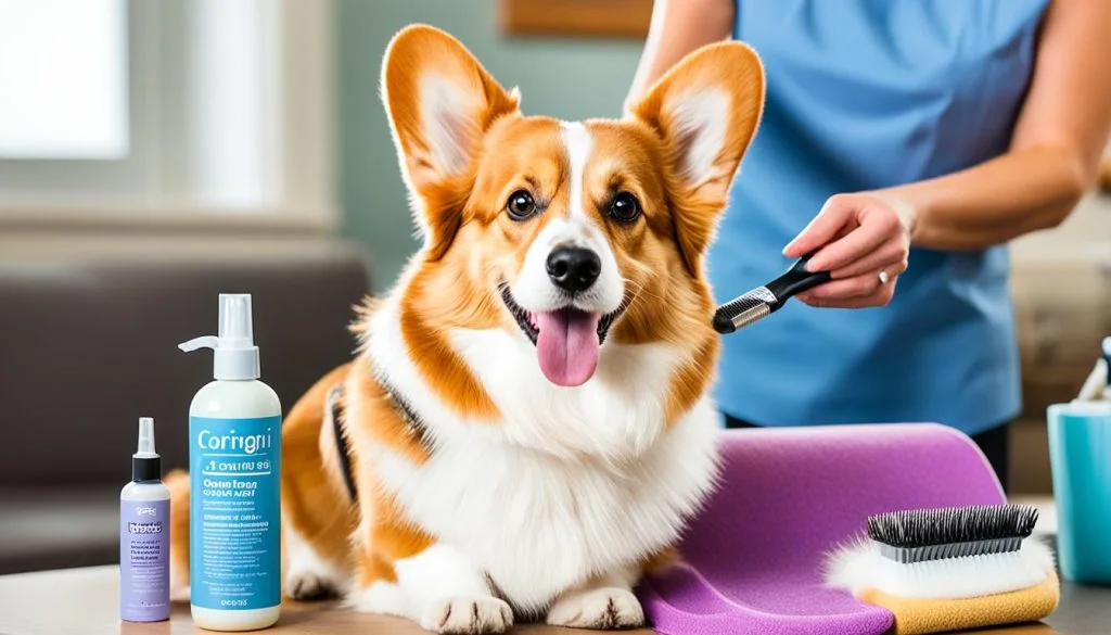Corgi grooming routine Corgi grooming routine