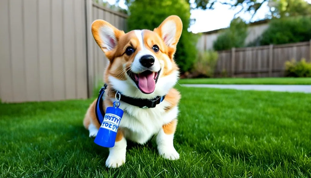 Corgi potty training Corgi potty training