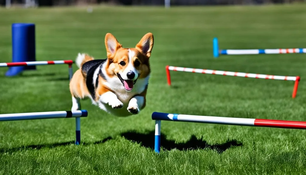 Dog agility training Dog agility training
