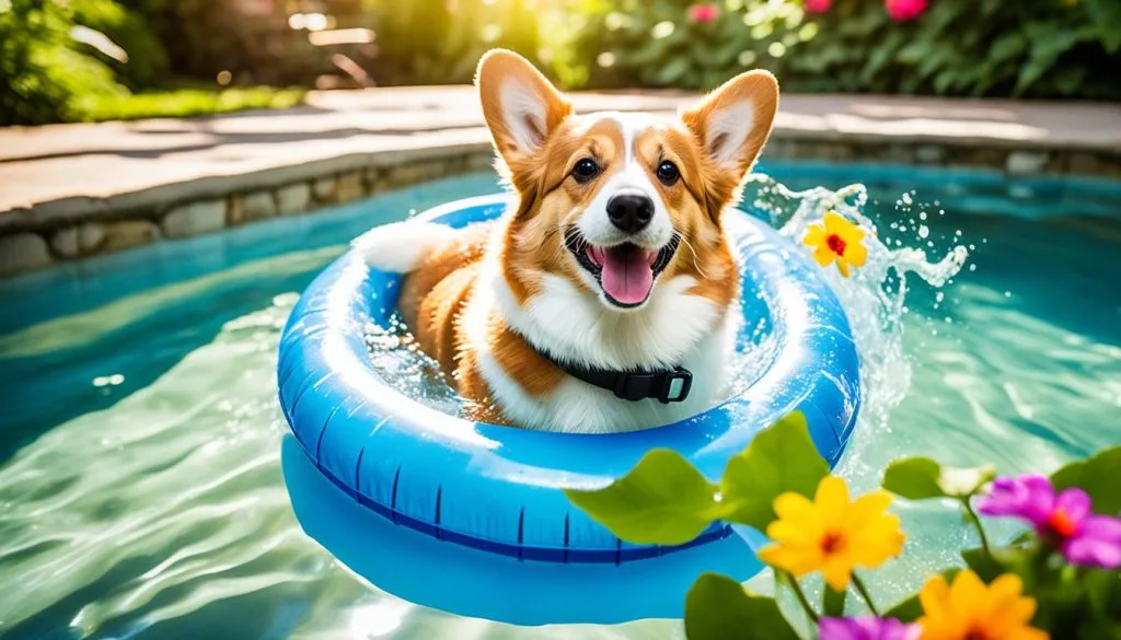 Doggy pools for Corgis Doggy pools for Corgis