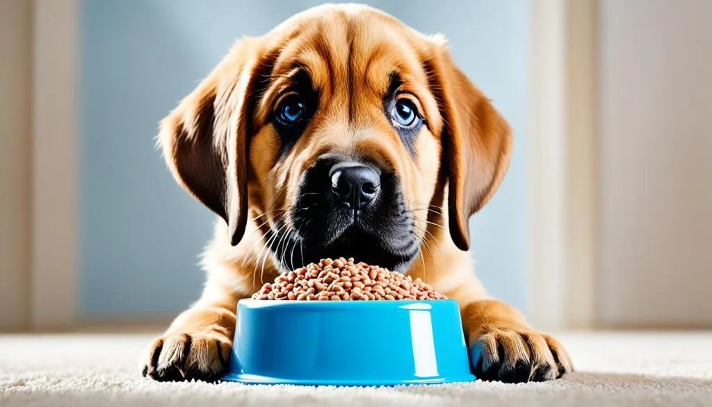 Feeding large or giant breeds Feeding large or giant breeds