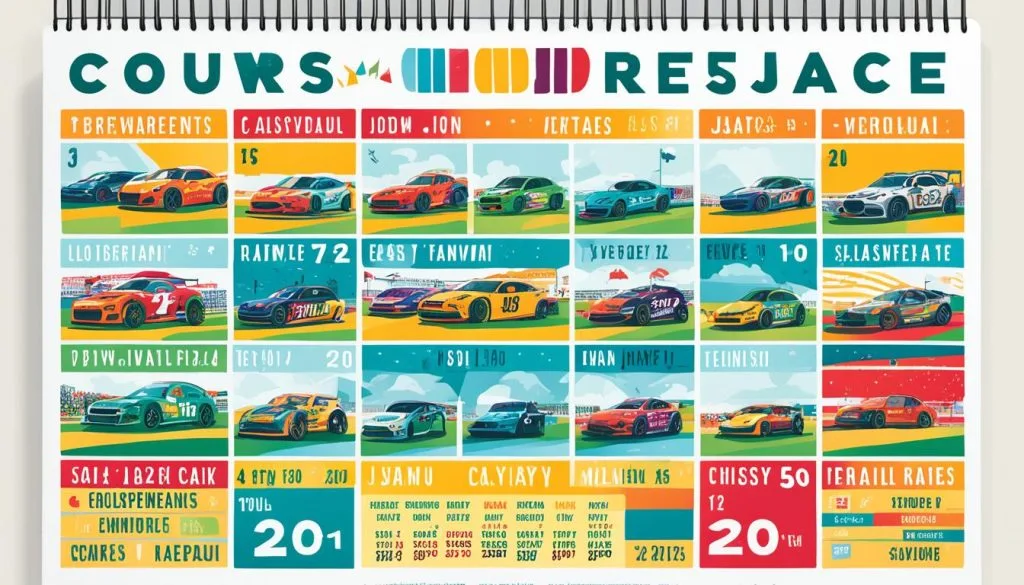 Pembroke Welsh race calendar 2023 Pembroke Welsh race calendar 2023