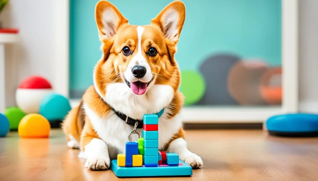 Senior Corgi Mental Exercise Senior Corgi Mental Exercise