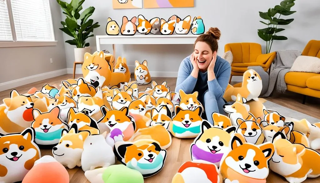Collecting Corgi Squishmallows