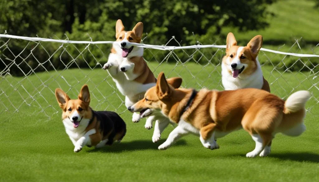 Corgi Behavior in Parks