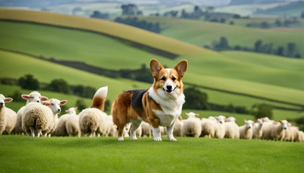 Corgi Herding Instinct