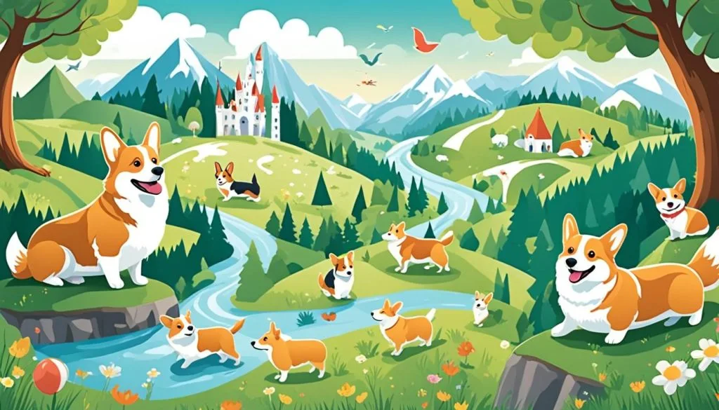 Corgi Wonderland Map