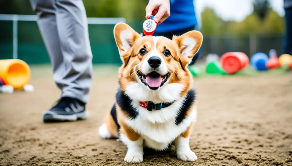 Corgi obedience training