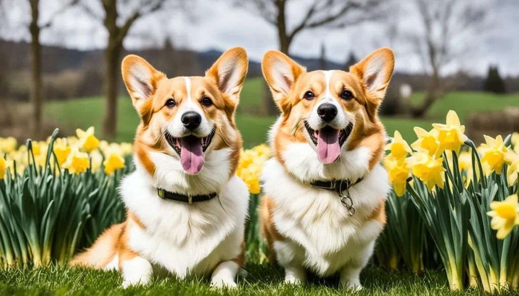 Corgis and Daffodil Poisoning