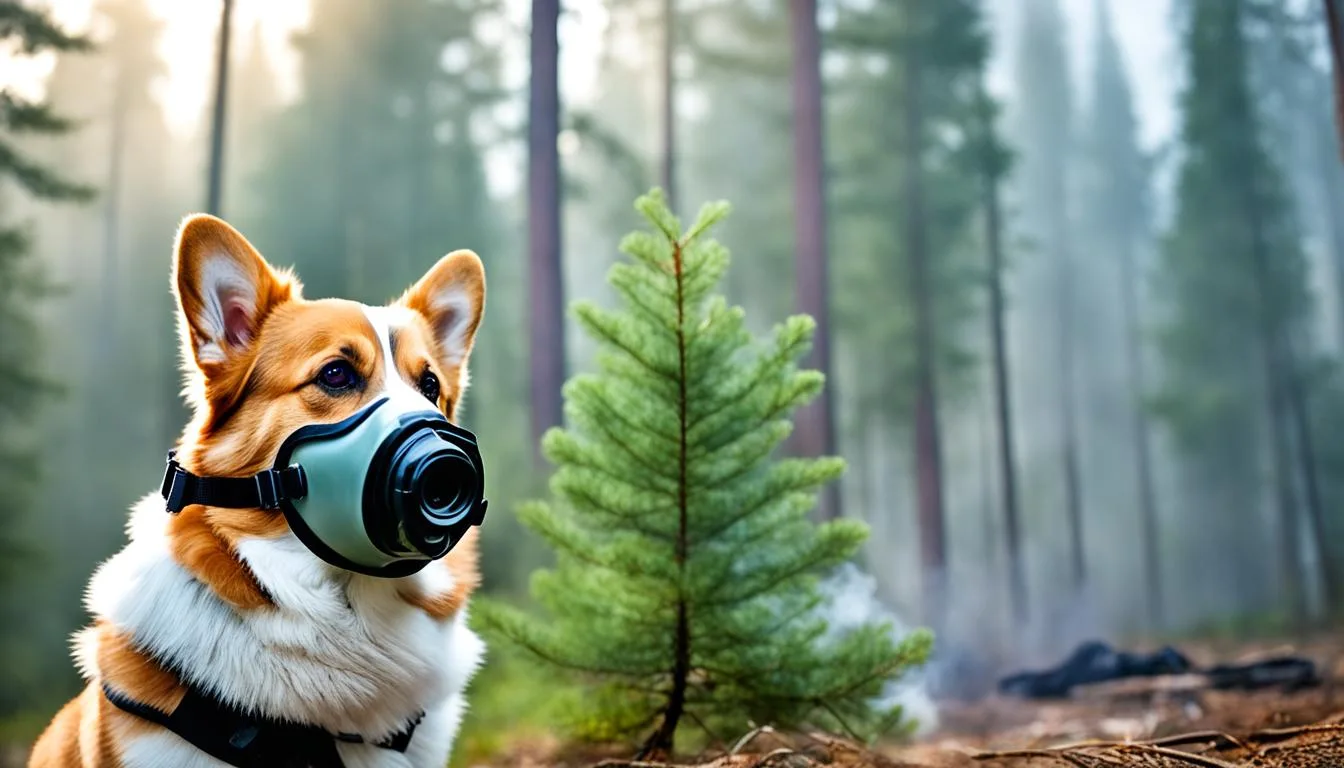 Protecting Your Corgi from Wildfire Smoke and Poor Air Quality