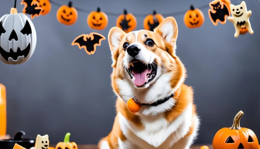 Pumpkin as a dog treat