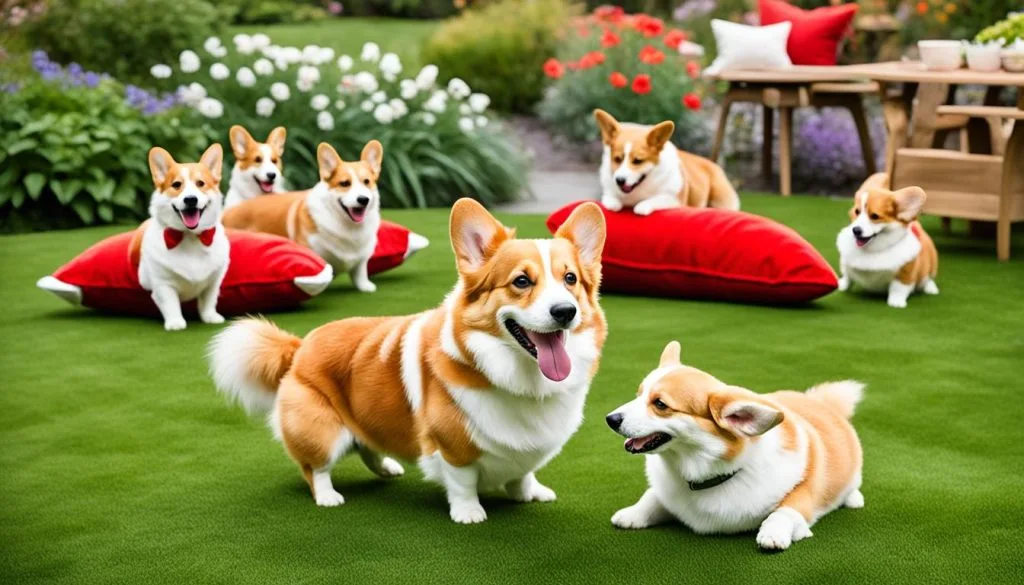 Queen Elizabeth corgis