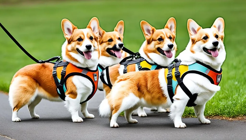 best harness for corgi