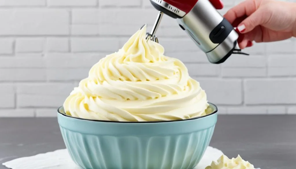 big batch of American buttercream