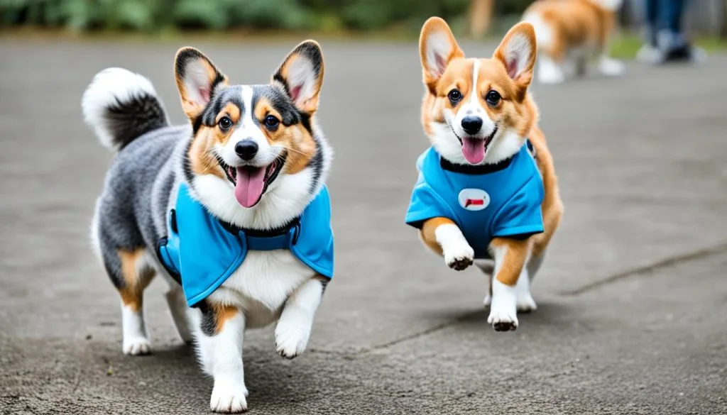 blue corgi personality