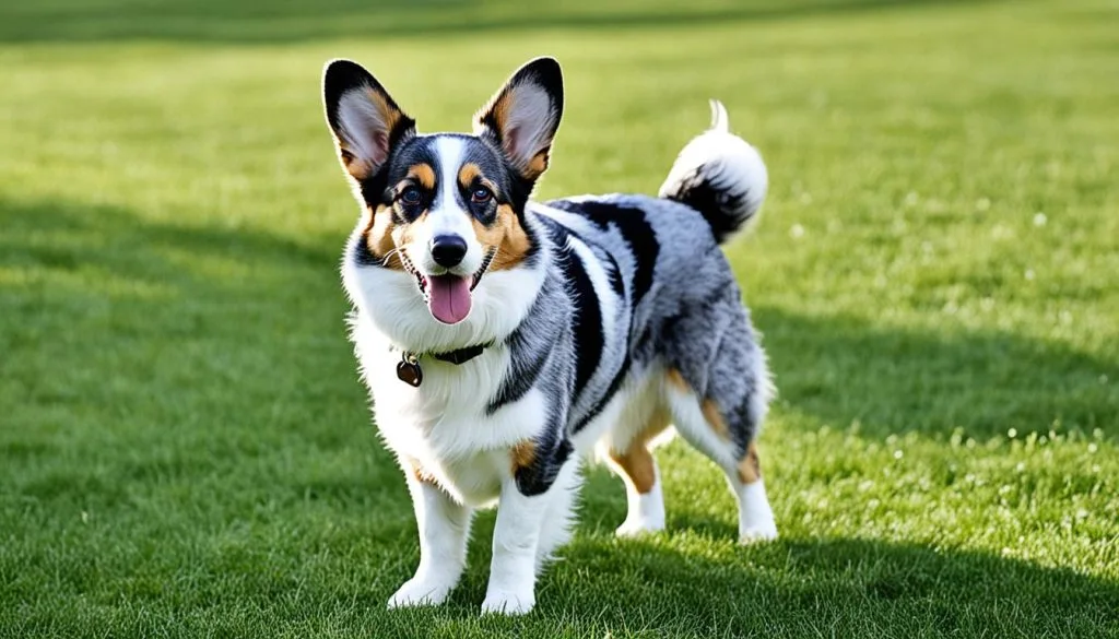 blue merle cardigan welsh corgi