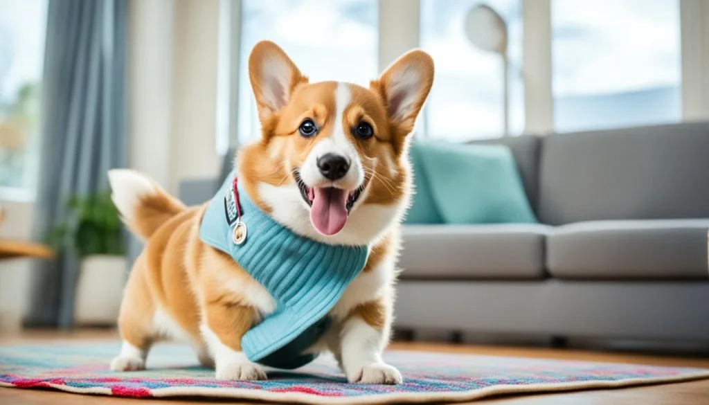 corgi ankle biting training
