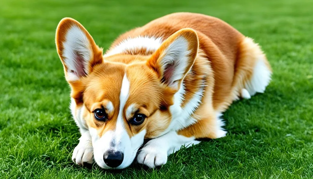 corgi boredom