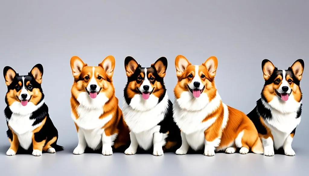 corgi coat variations
