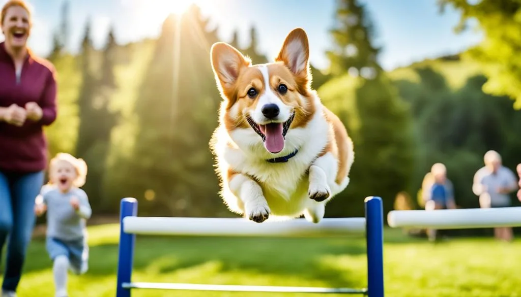 corgi dog perks