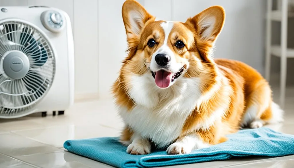 corgi drying techniques