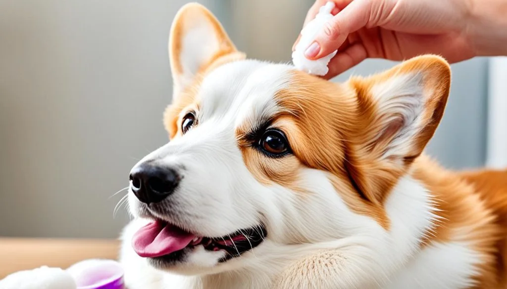 corgi ear care
