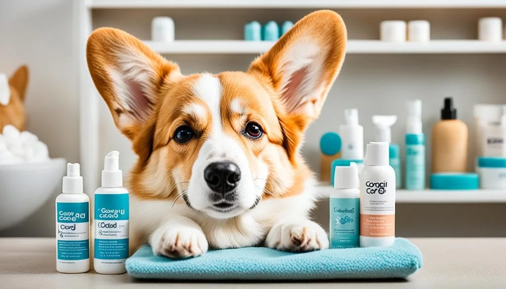 corgi ear care