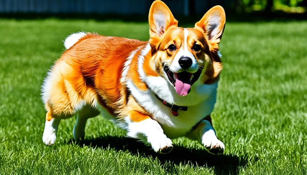 corgi exercise in hot weather
