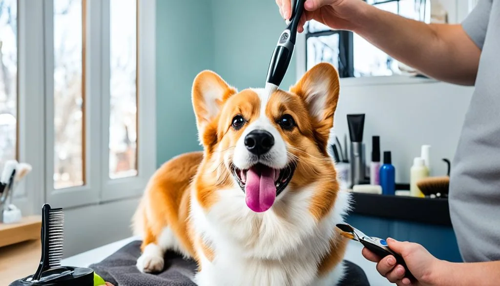 corgi grooming