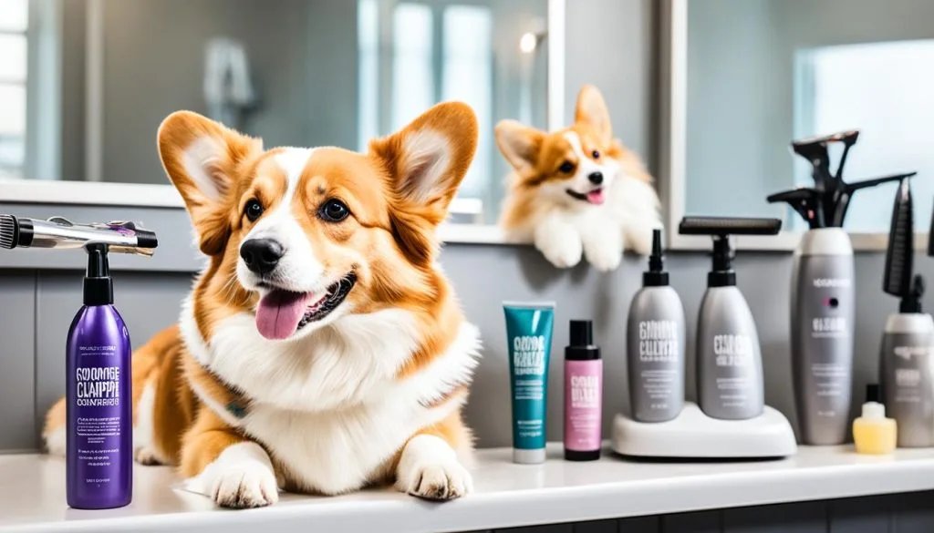 corgi grooming