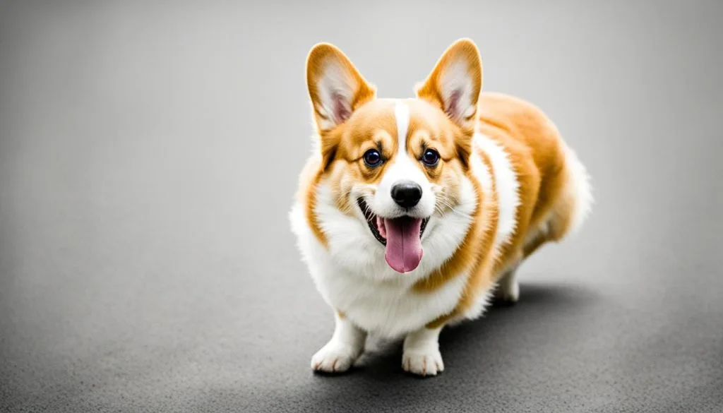 corgi growling