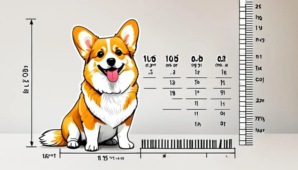 corgi height measurement