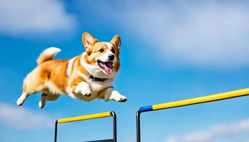 corgi jump