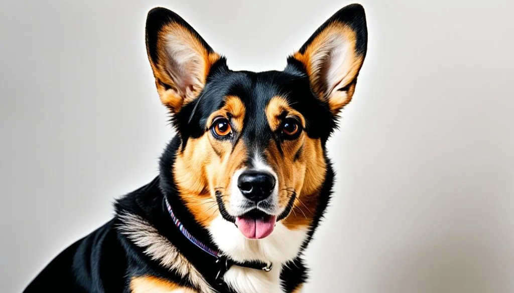 corgi lab cross coat color