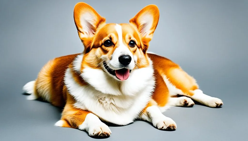 corgi lactating nipples