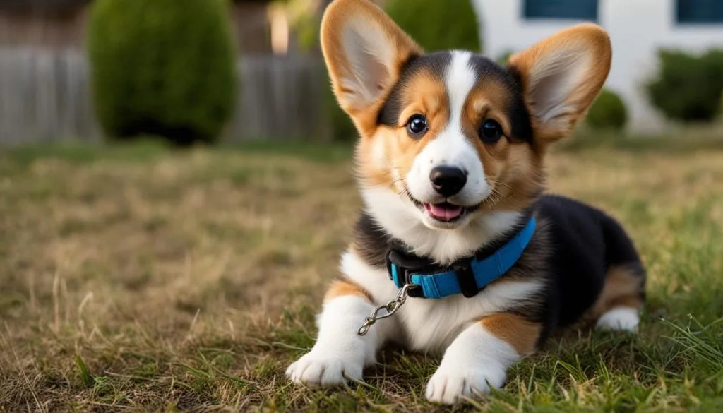 corgi potty training