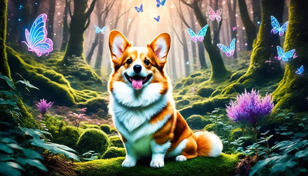 corgi saddle markings