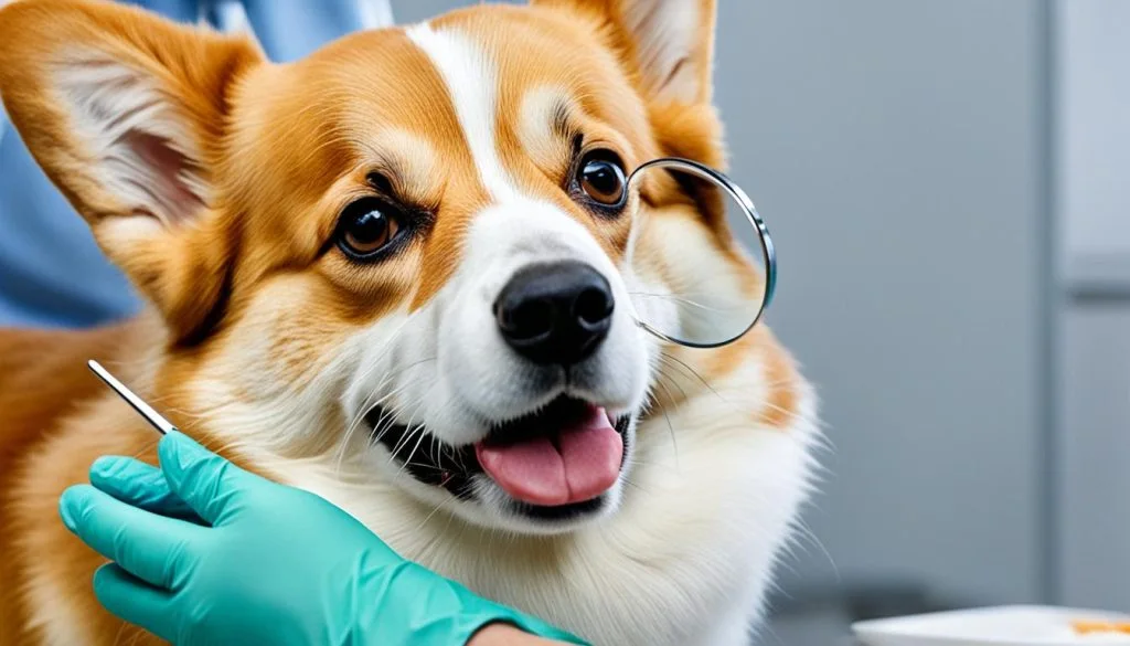 corgi skin allergy diagnosis