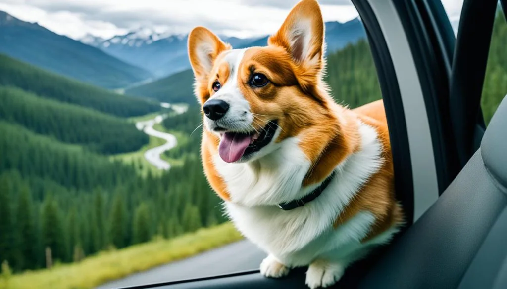 corgi travel anxiety