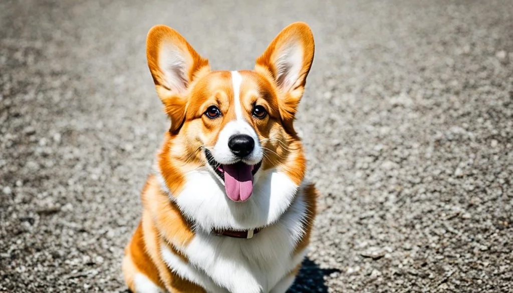 corgi whining