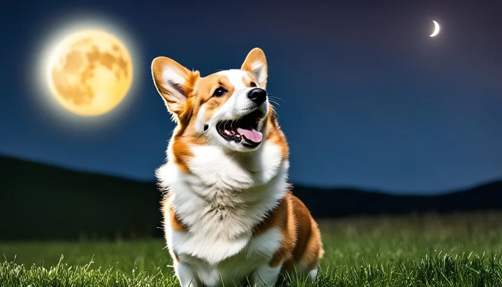dog howling
